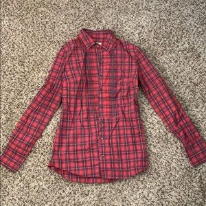 J Crew Plaid Button Down